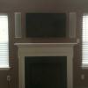 Artison in wall speakers dressing up this 46" Samsung